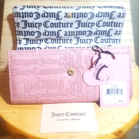 Juicy Couture Handbags - NEW Juicy Couture Flap Clutch Wallet